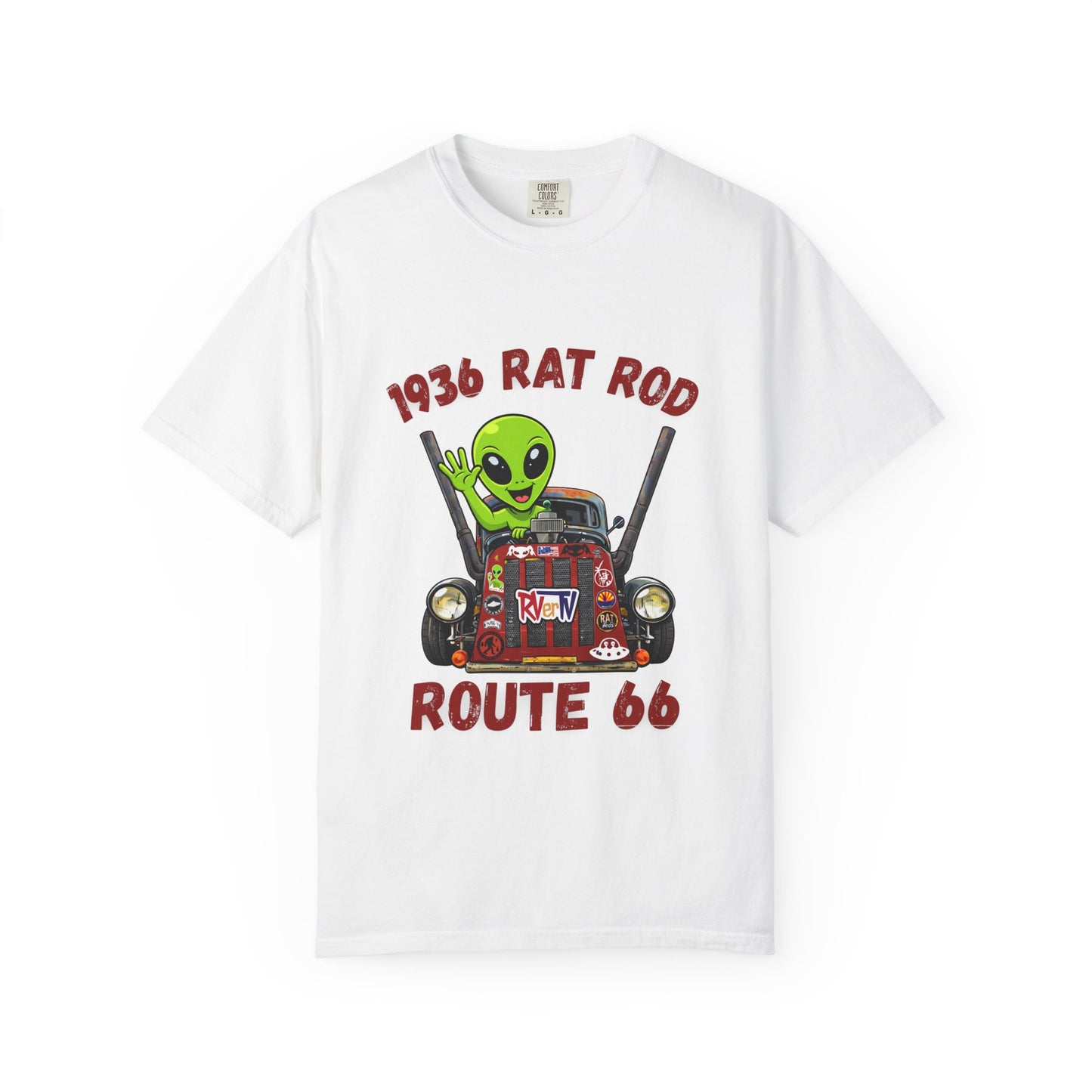 1936 Rat-Rod Route 66 - T-Shirt