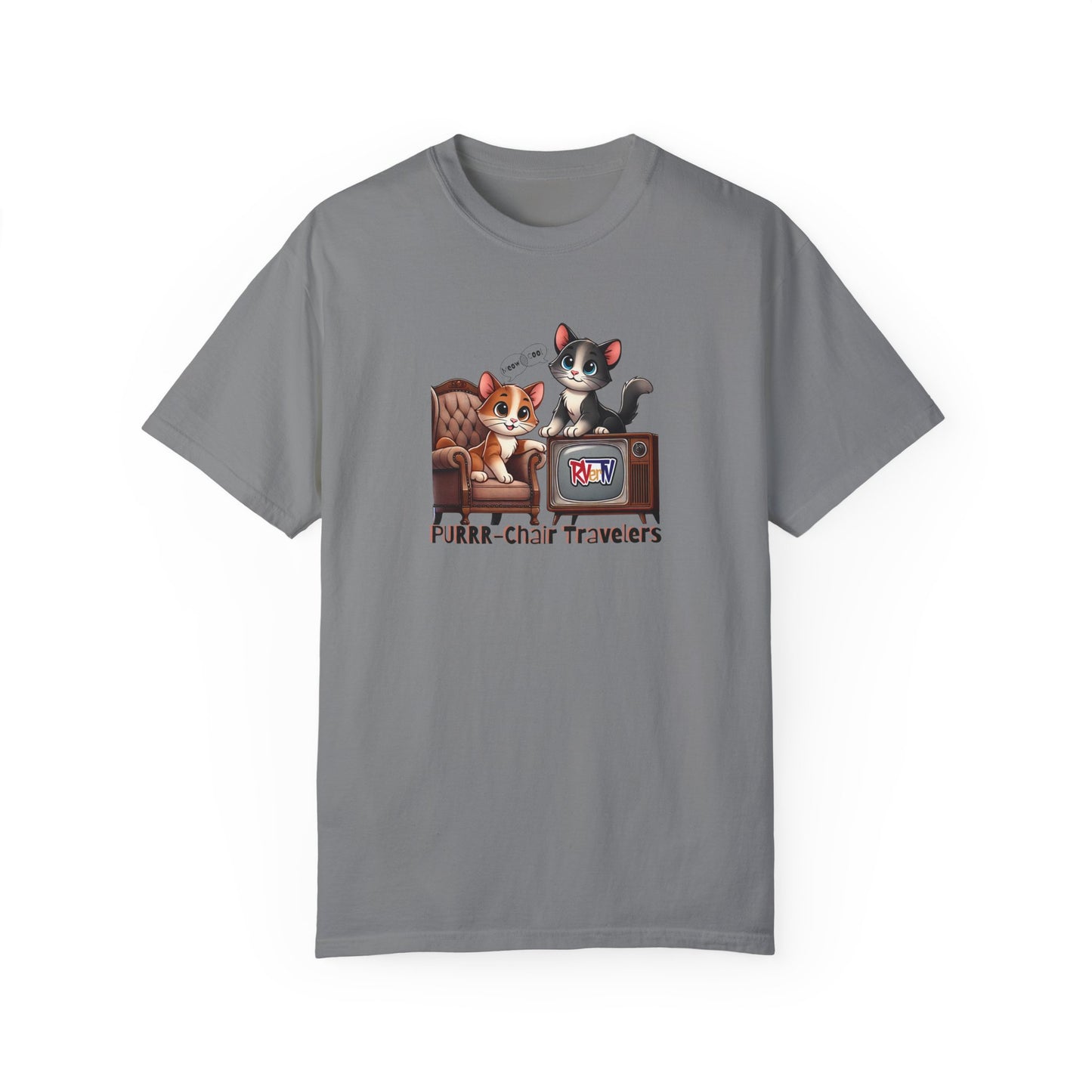 Purrr-Chair Travelers - T-shirt