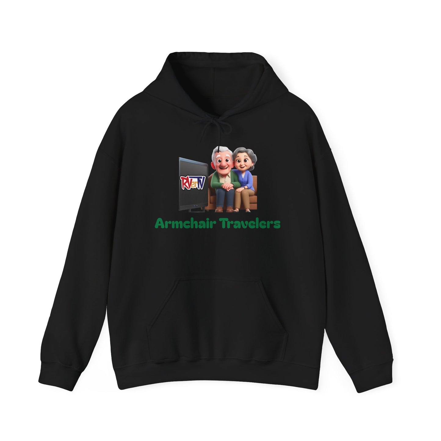 Armchair Travelers Couple - Sweatshirt Hoodie