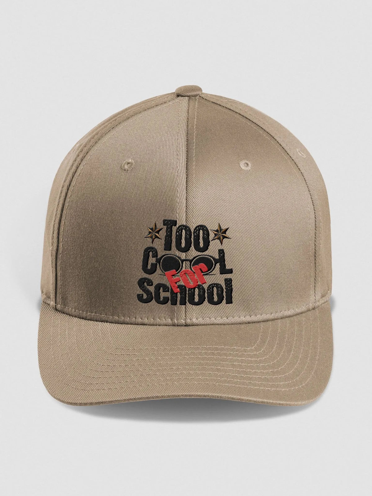 Too Cool For School - Flex-fit Cap