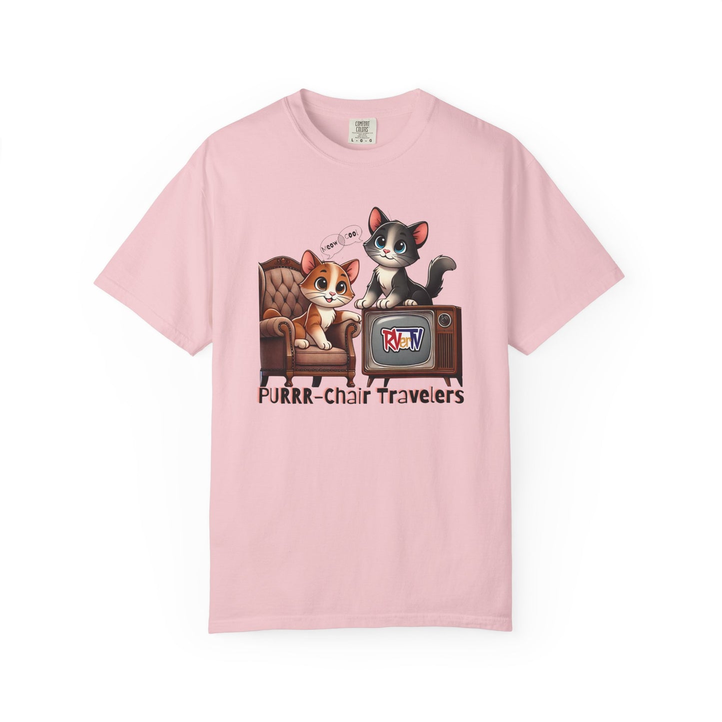 Purrr-Chair Travelers - T-shirt