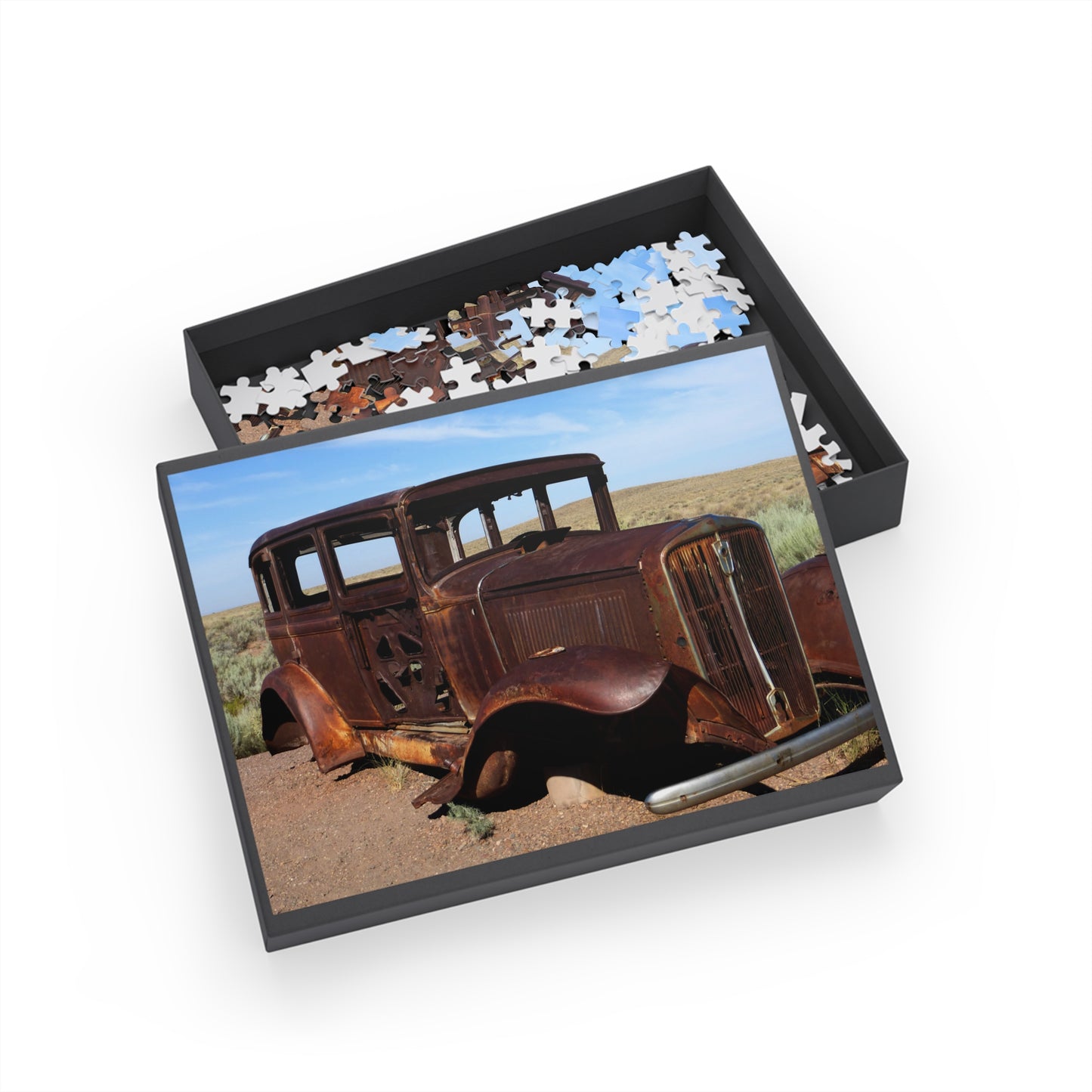 Old Car Puzzle (96, 252, 500, 1000-Piece)