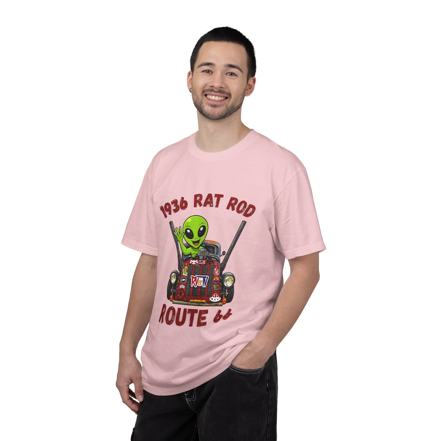 1936 Rat-Rod Route 66 - T-Shirt
