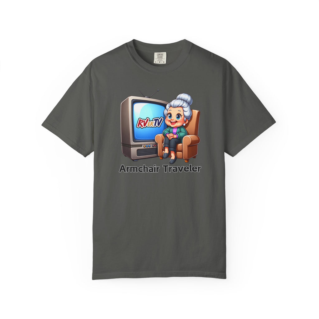 Armchair Traveler Grannie - T-shirt  (original design)