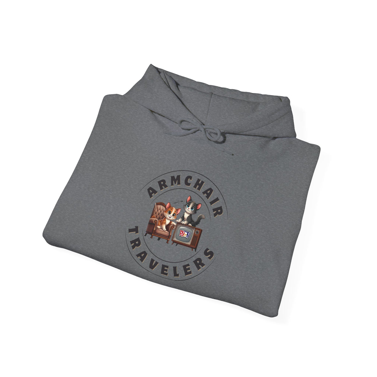 Purrr-chair Travelers - Hooded Sweatshirt (new design)