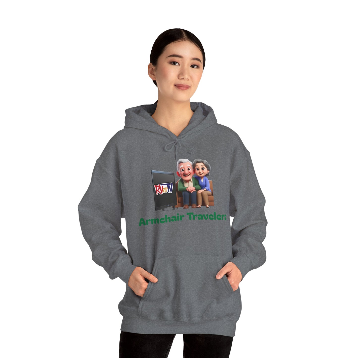 Armchair Travelers Couple - Sweatshirt Hoodie