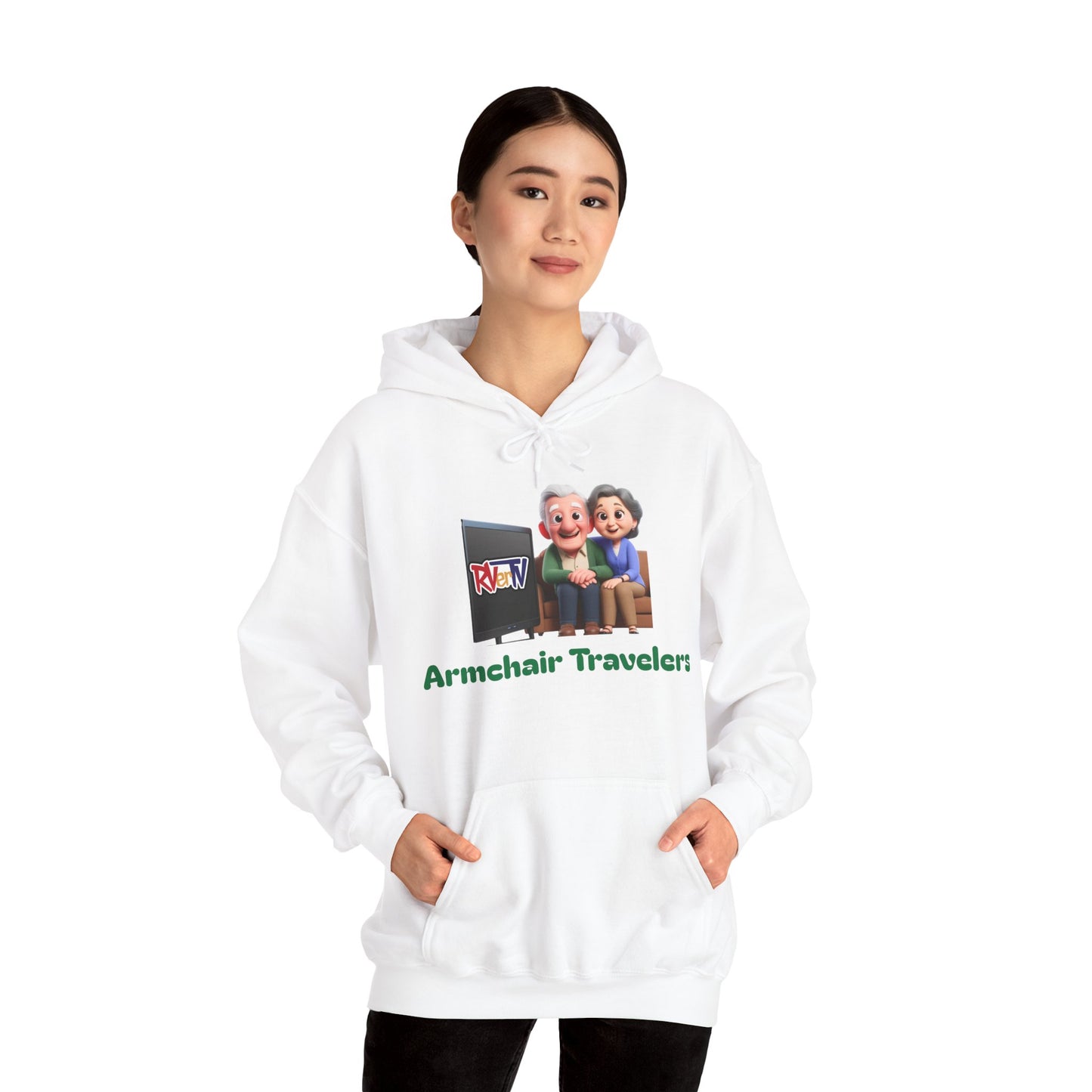 Armchair Travelers Couple - Sweatshirt Hoodie