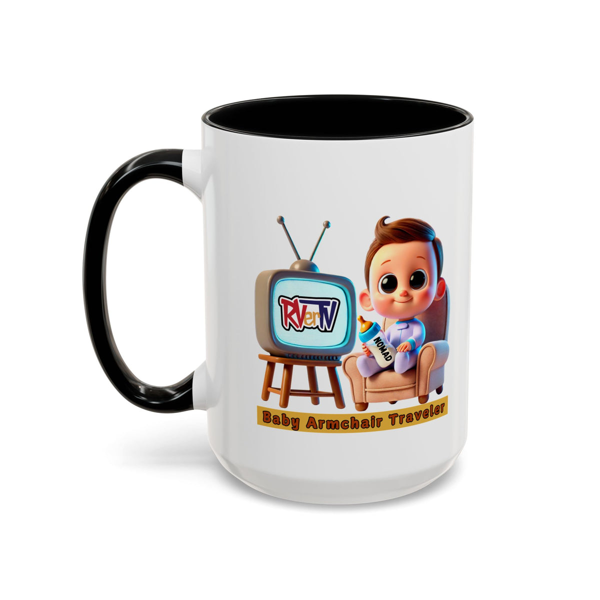 Baby Armchair Traveler - Coffee Mug