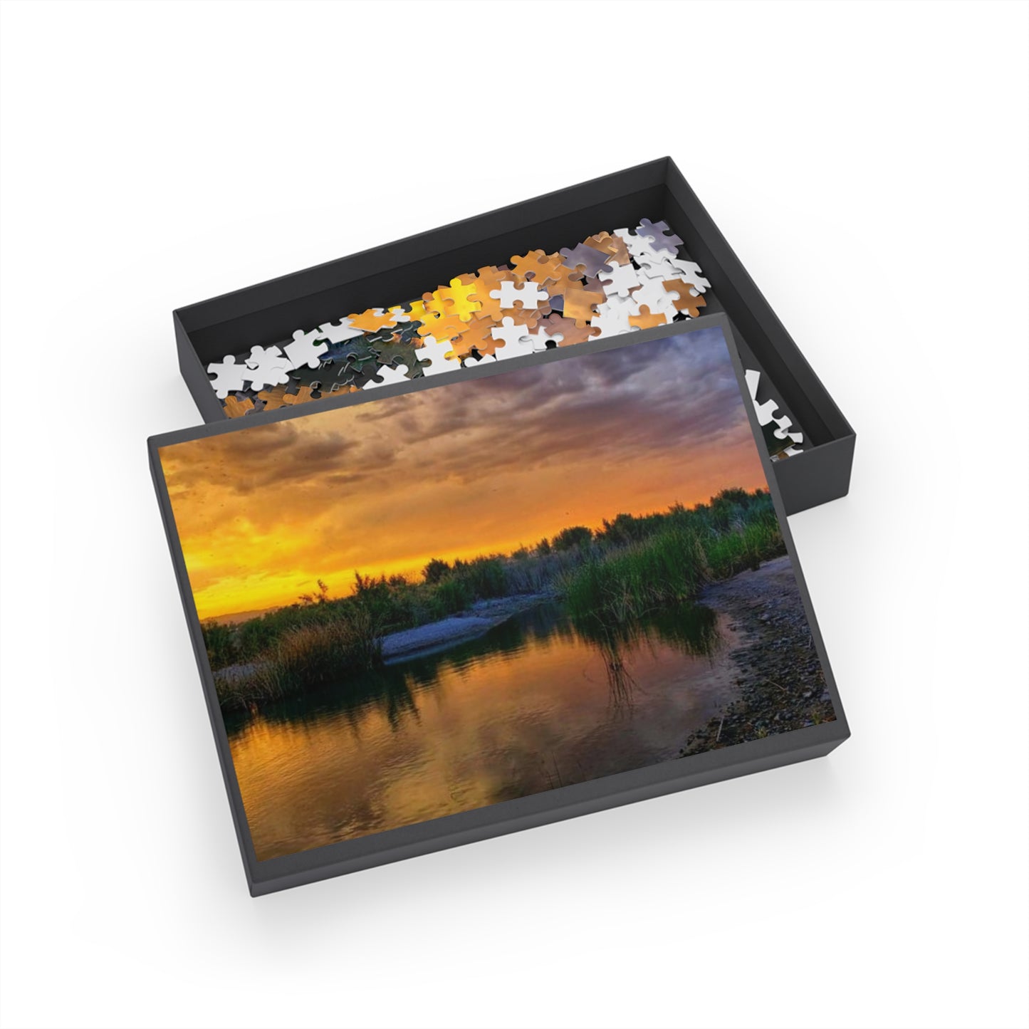 Pond Puzzle (96, 252, 500, 1000-Piece)