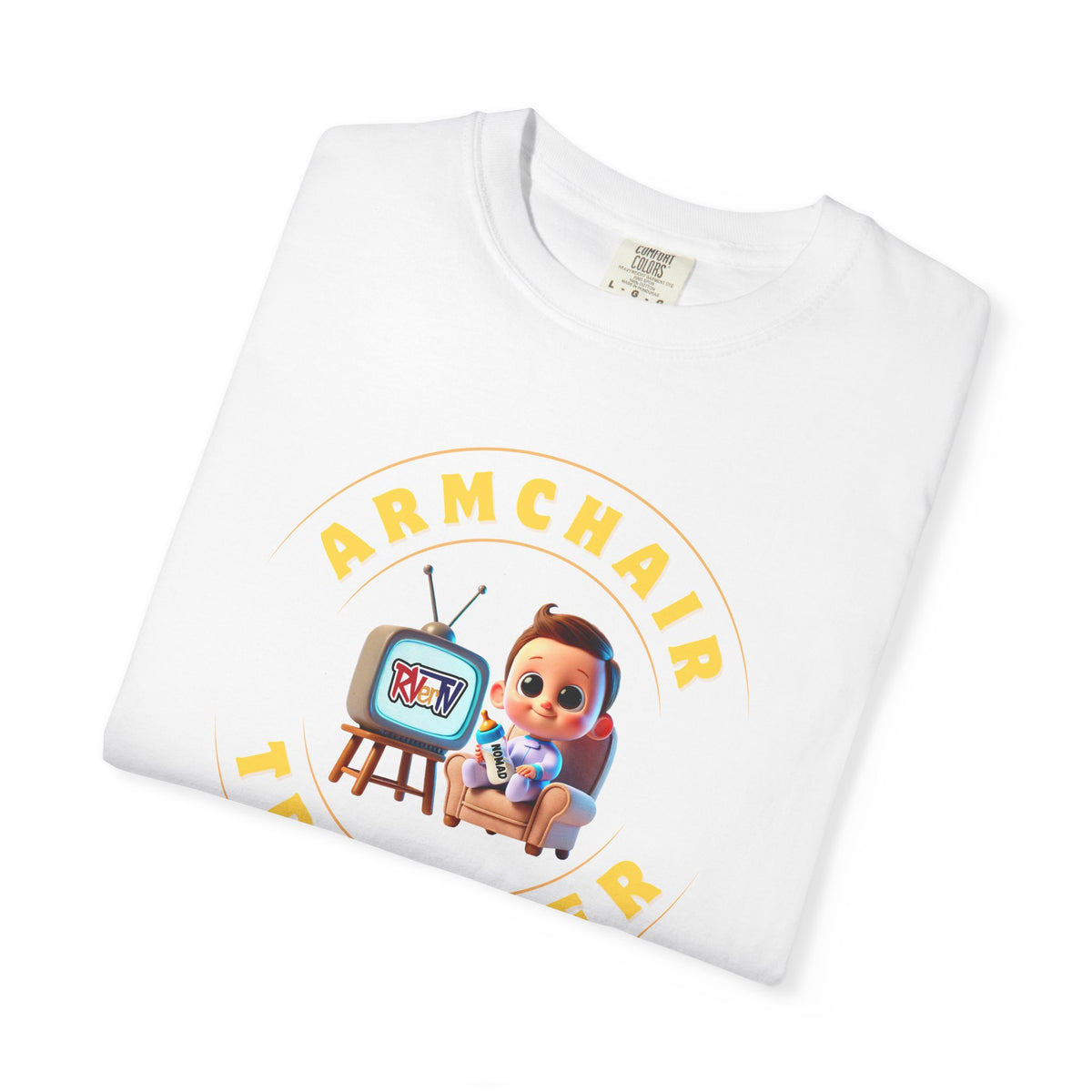 Armchair Traveler Baby - T-shirt (new design)