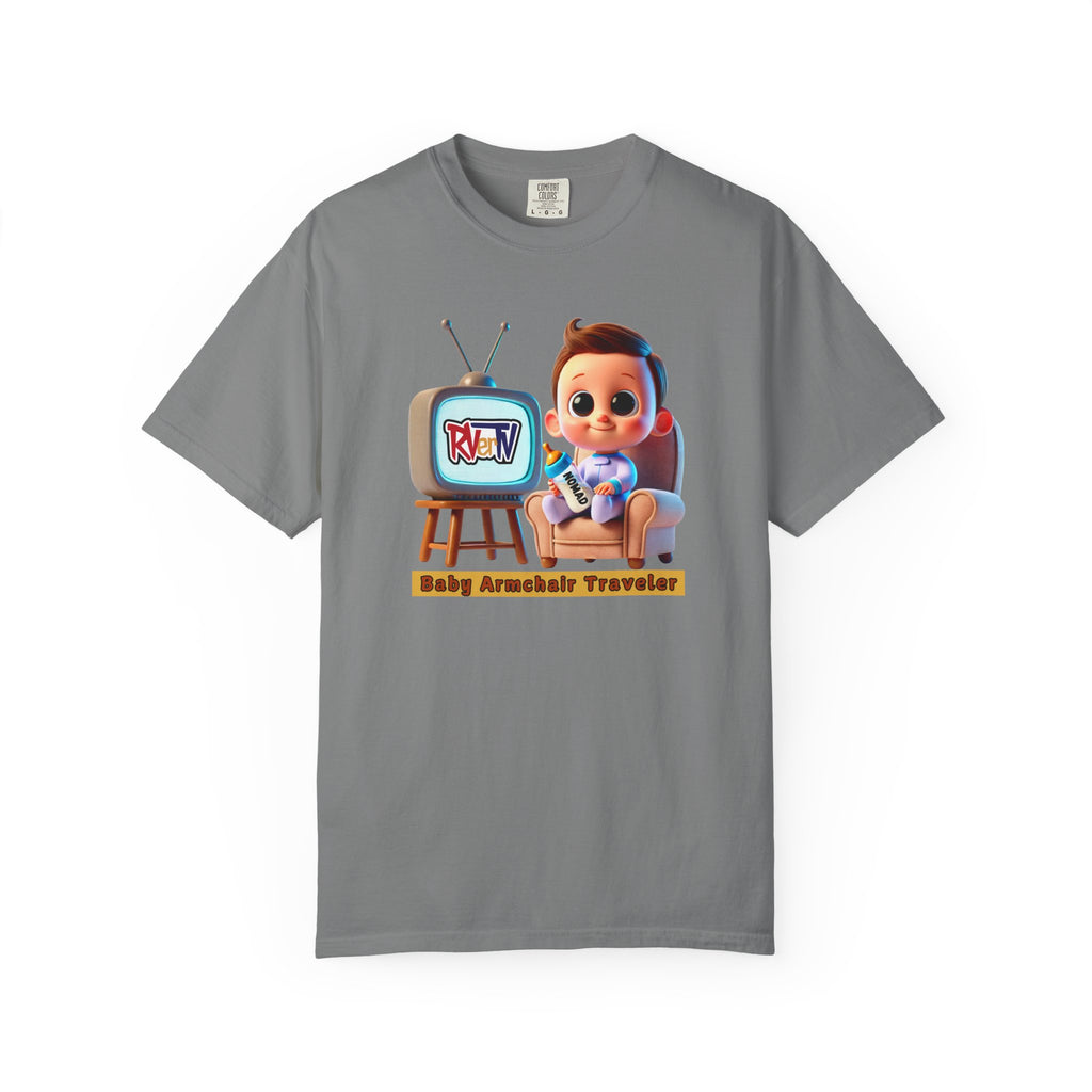 Armchair Traveler Baby - T-shirt (original design)