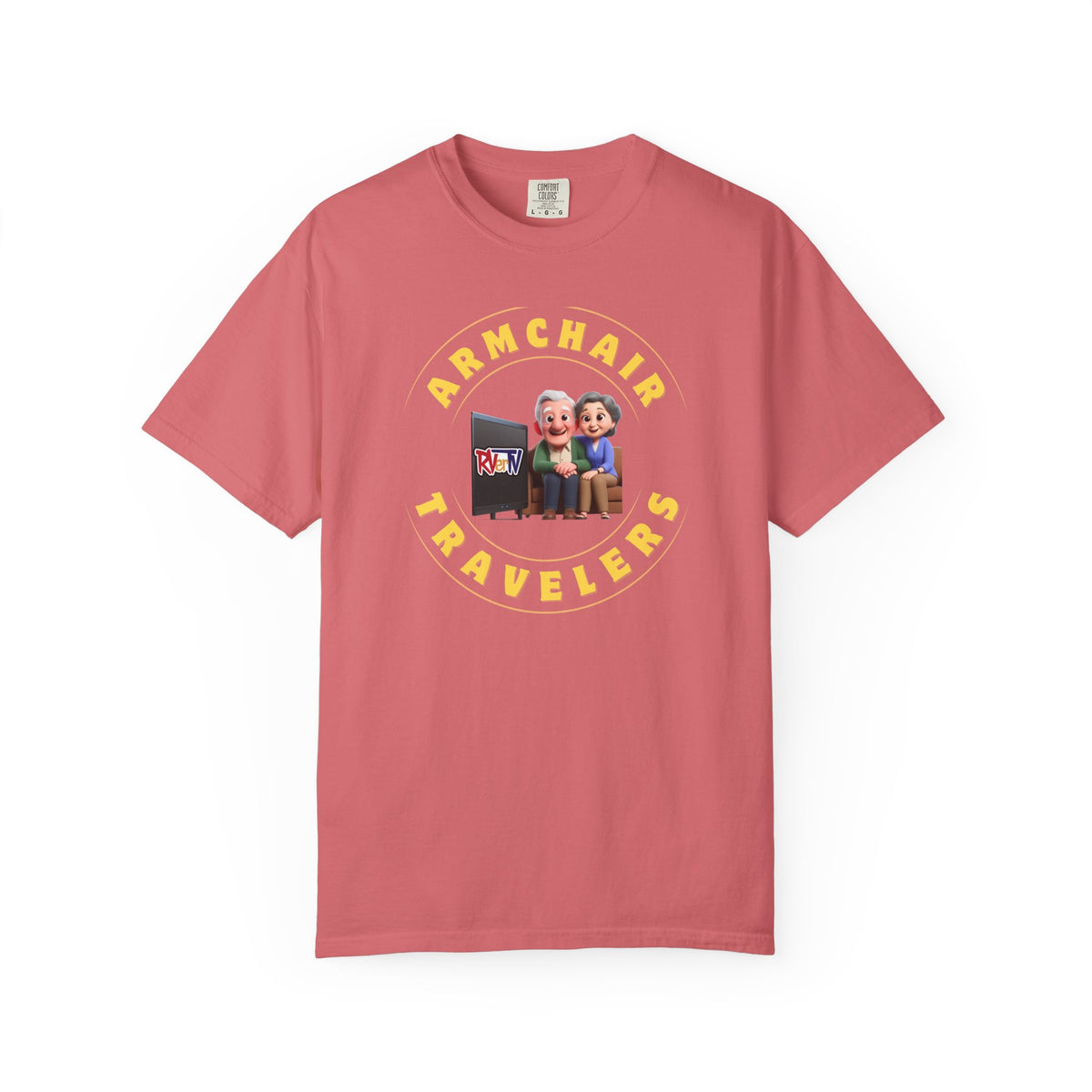 Armchair Travelers Couple - T-shirt (new design)