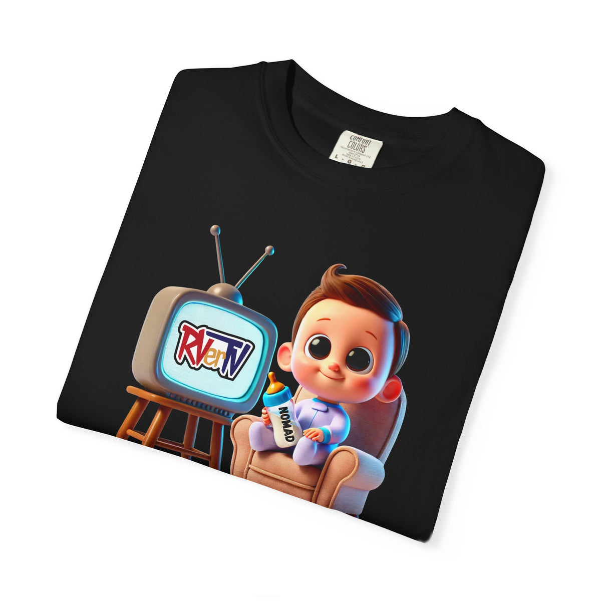 Armchair Traveler Baby - T-shirt (original design)