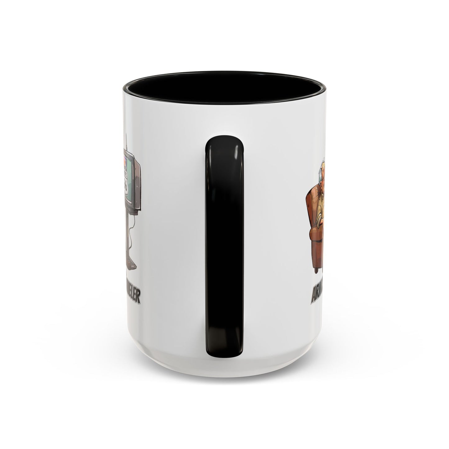 Armchair Traveler Grandpa - Coffee Mug