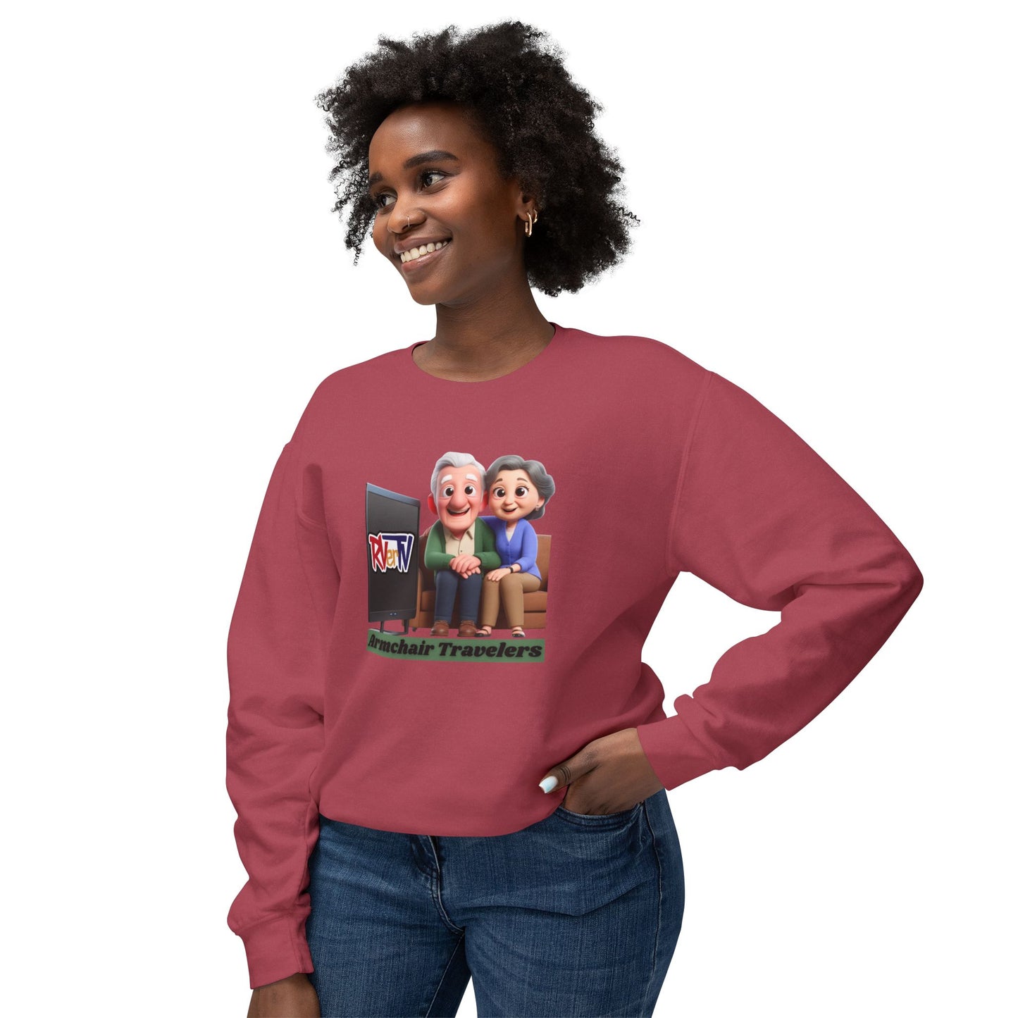 Armchair Travelers Couple - Sweatshirt