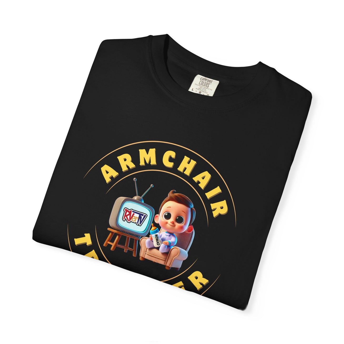 Armchair Traveler Baby - T-shirt (new design)
