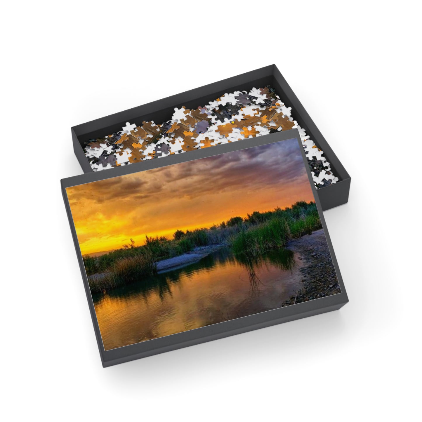 Pond Puzzle (96, 252, 500, 1000-Piece)