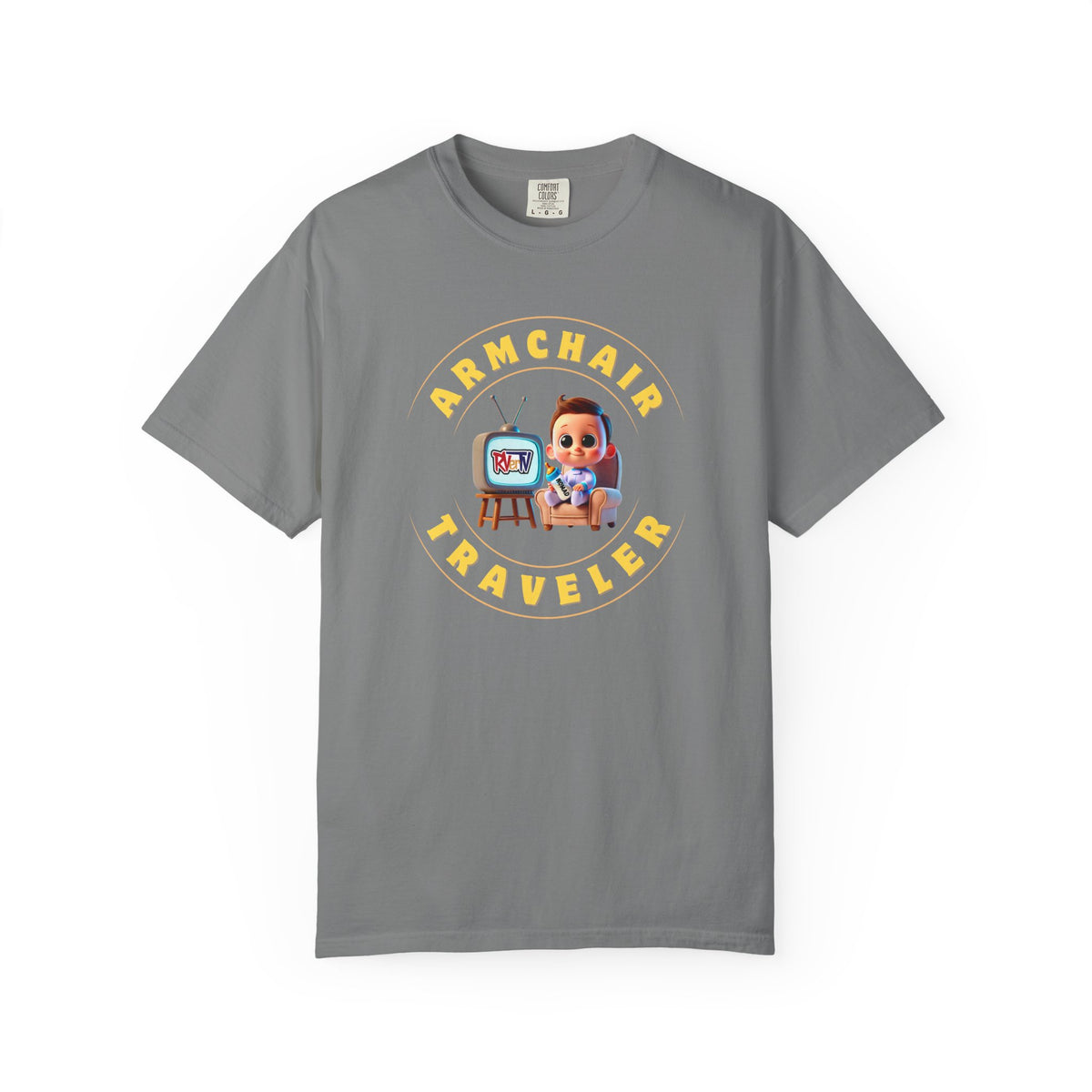 Armchair Traveler Baby - T-shirt (new design)