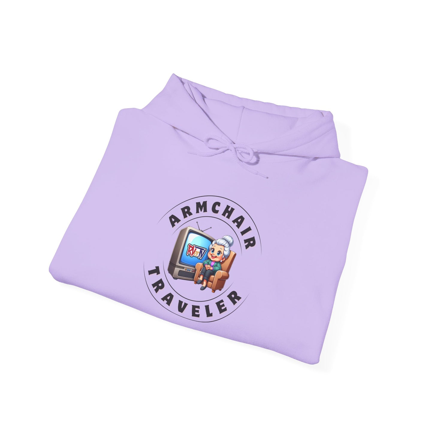 Armchair Traveler Grannie - Hoodie Sweatshirt (new design)