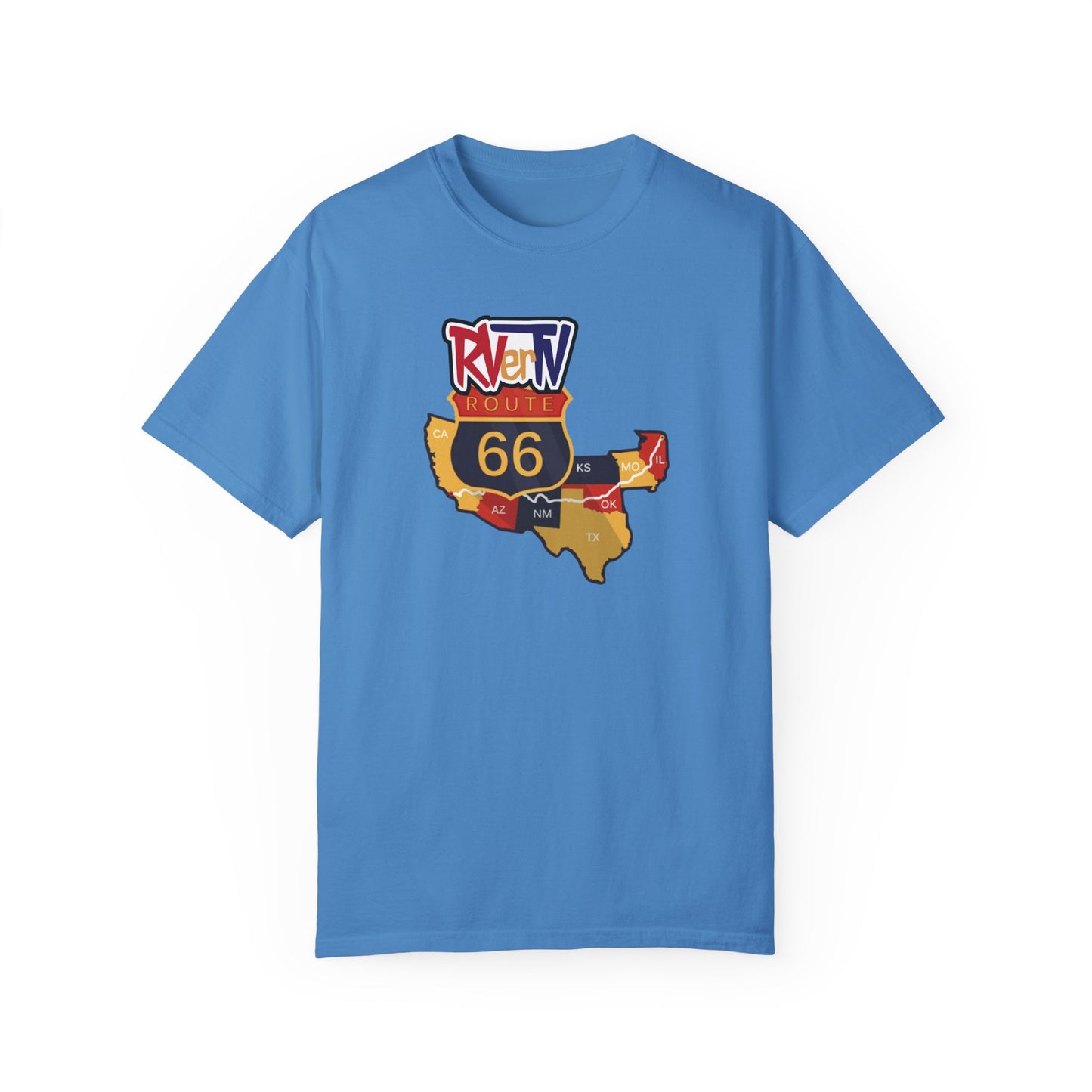 Route 66 Map -T-shirt