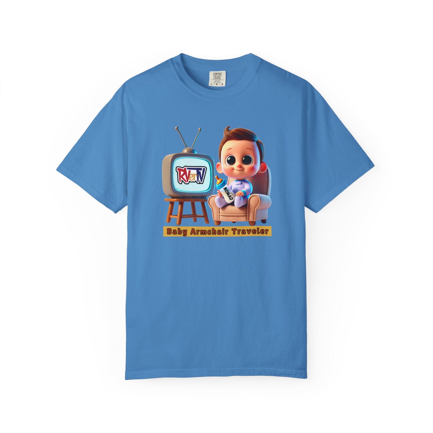 Armchair Traveler Baby - T-shirt (original design)