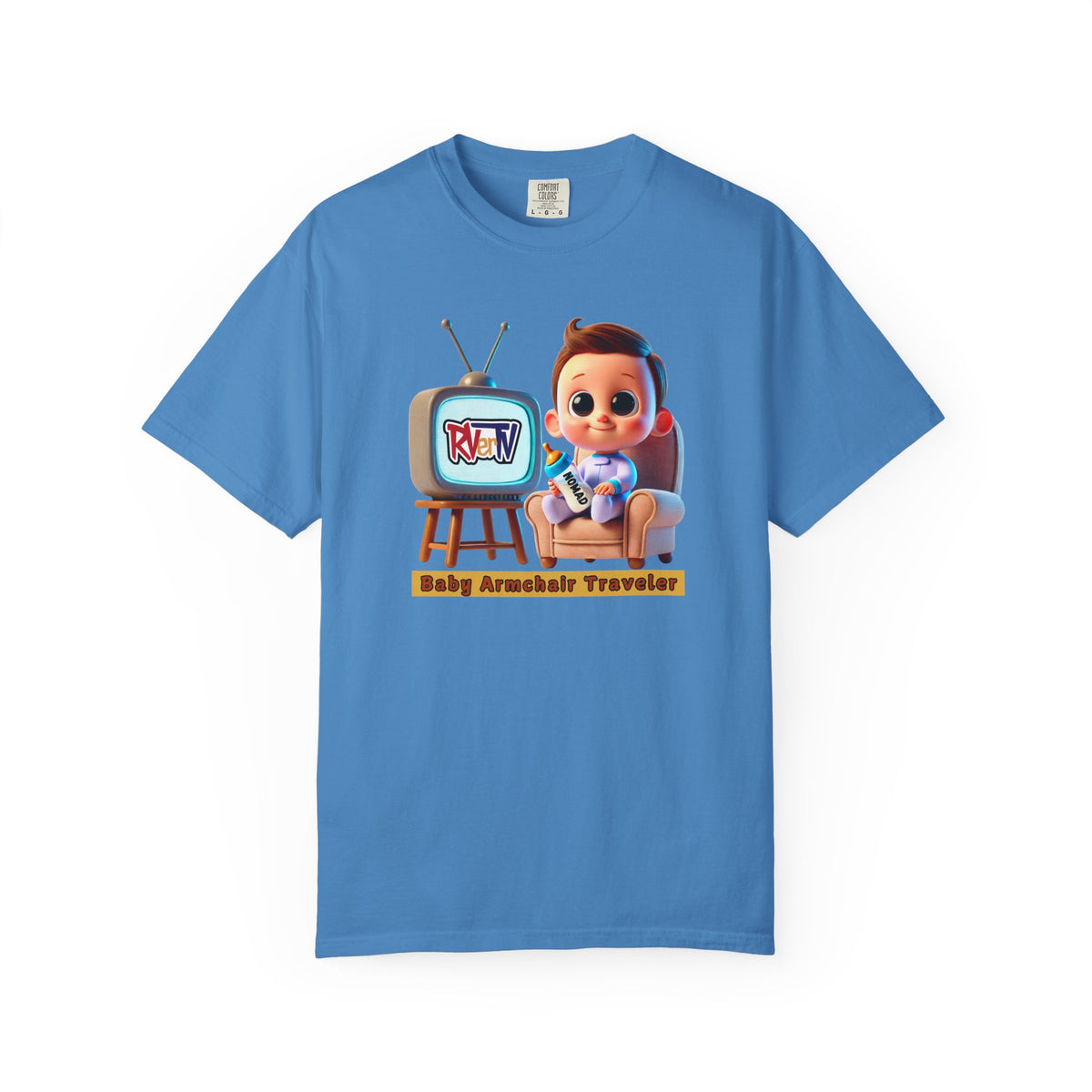 Armchair Traveler Baby - T-shirt (original design)