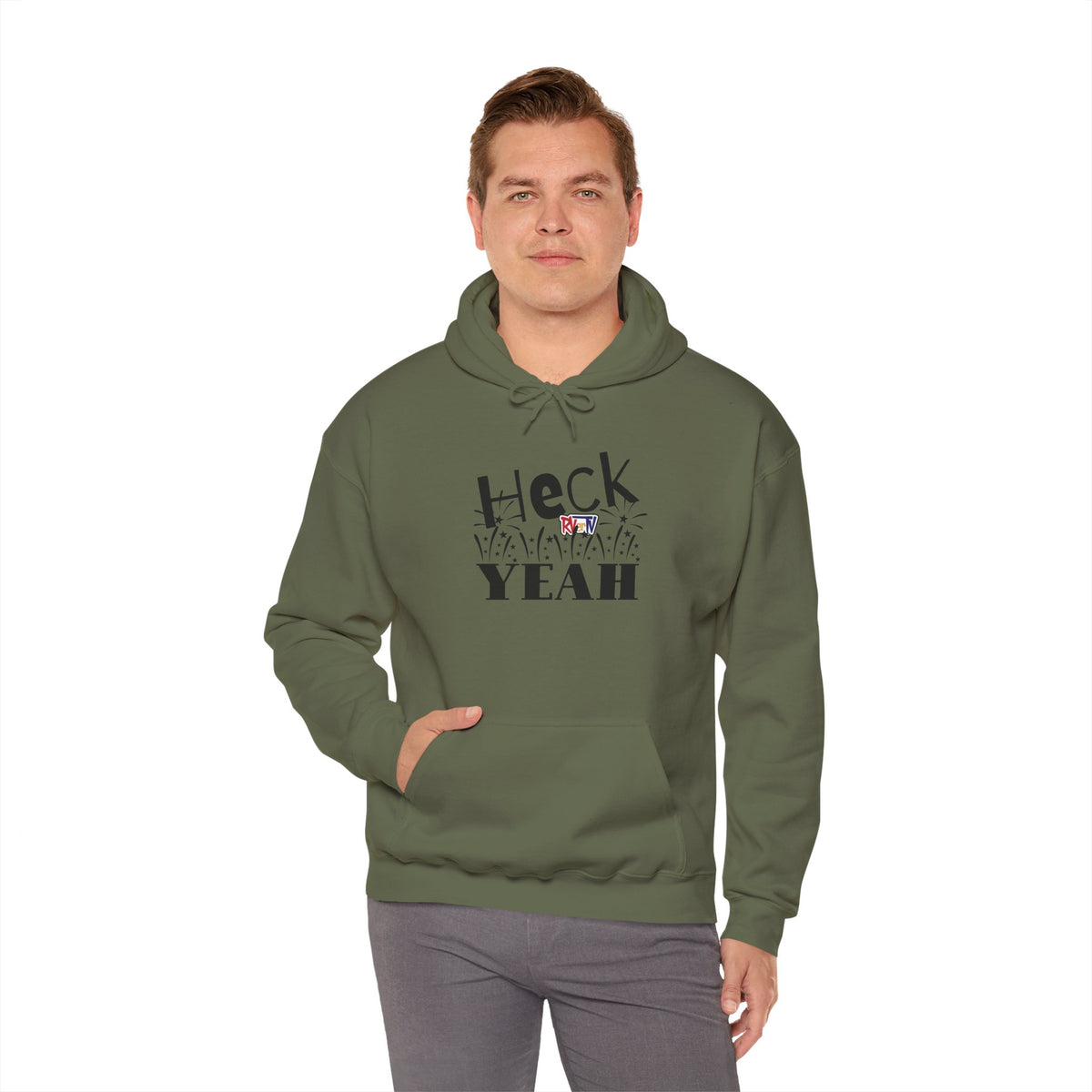 RVerTV, Heck Yeah - Hooded Sweatshirt