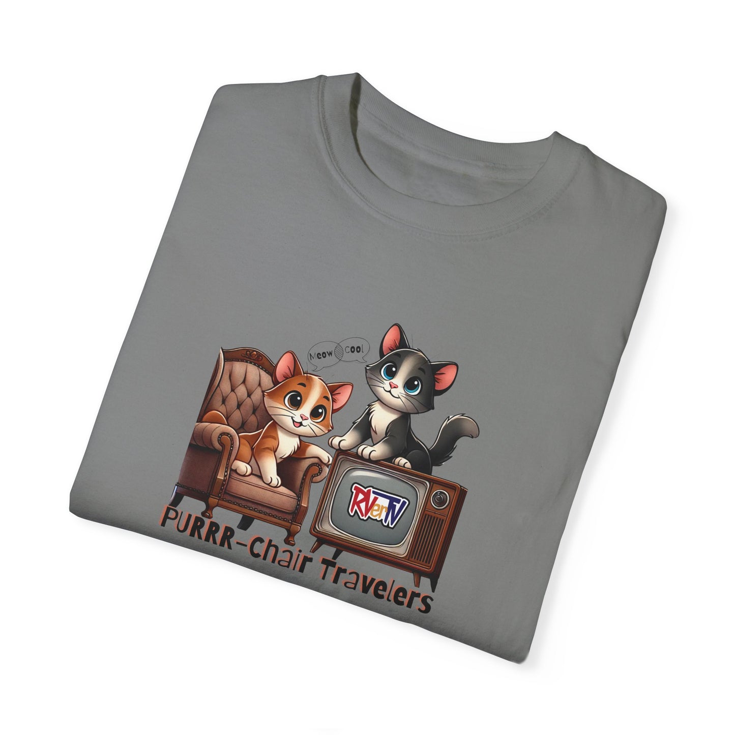 Purrr-Chair Travelers - T-shirt