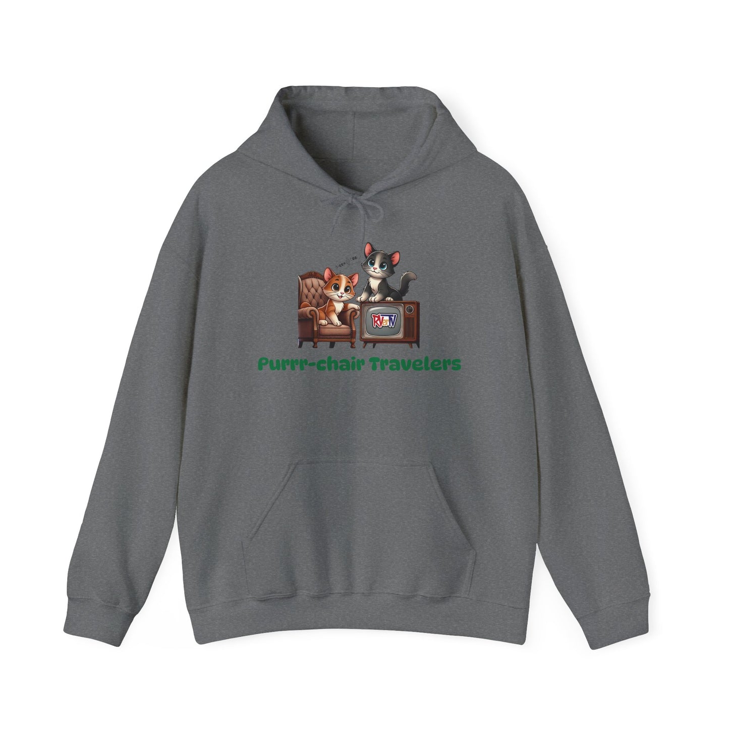 Purrr-chair Travelers - Hooded Sweatshirt