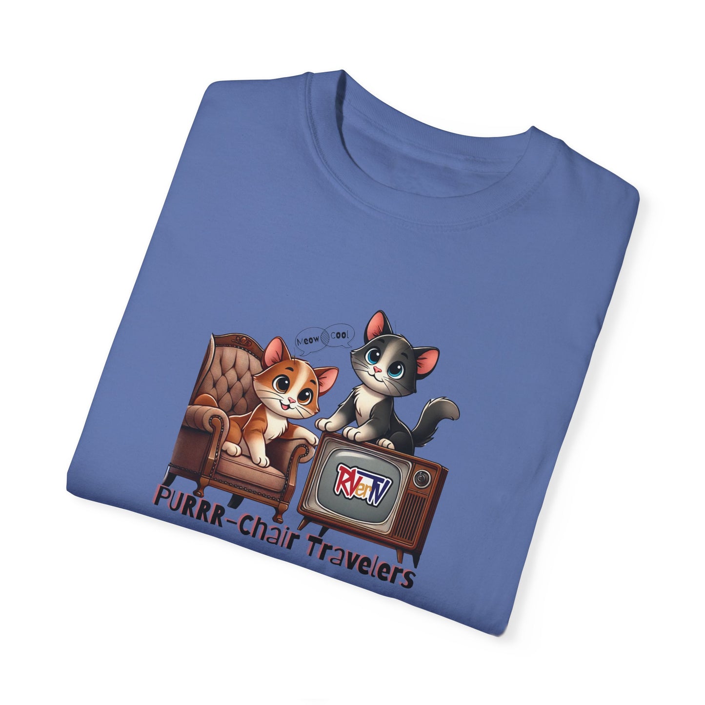 Purrr-Chair Travelers - T-shirt