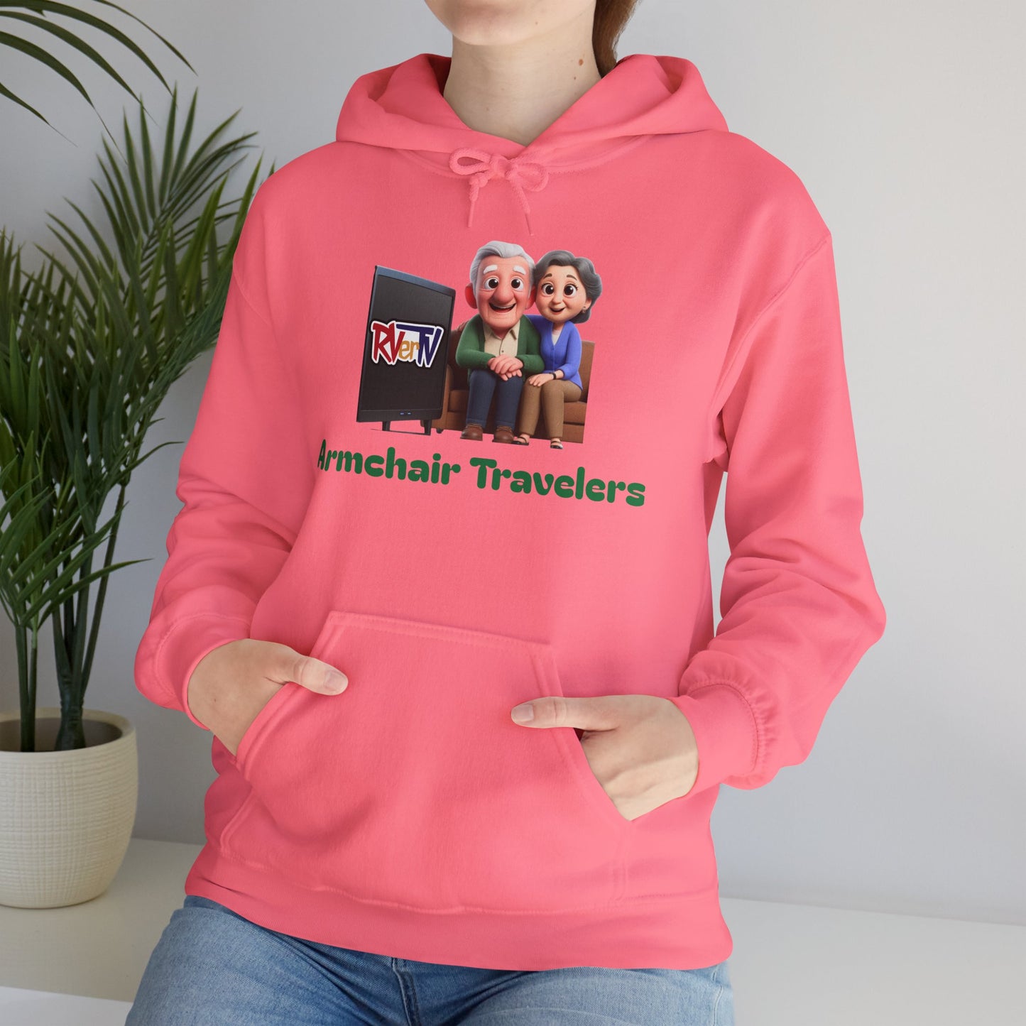 Armchair Travelers Couple - Sweatshirt Hoodie