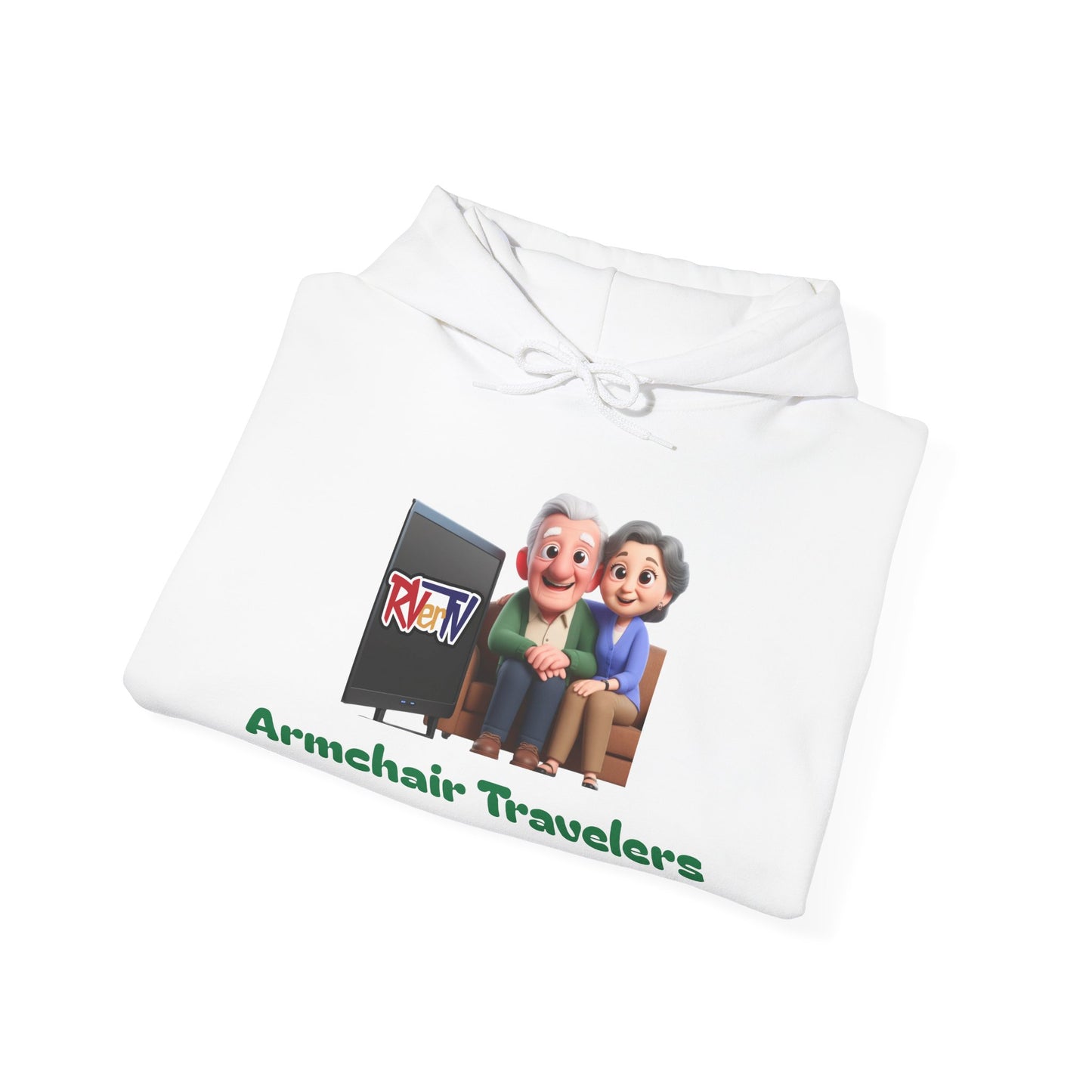 Armchair Travelers Couple - Sweatshirt Hoodie