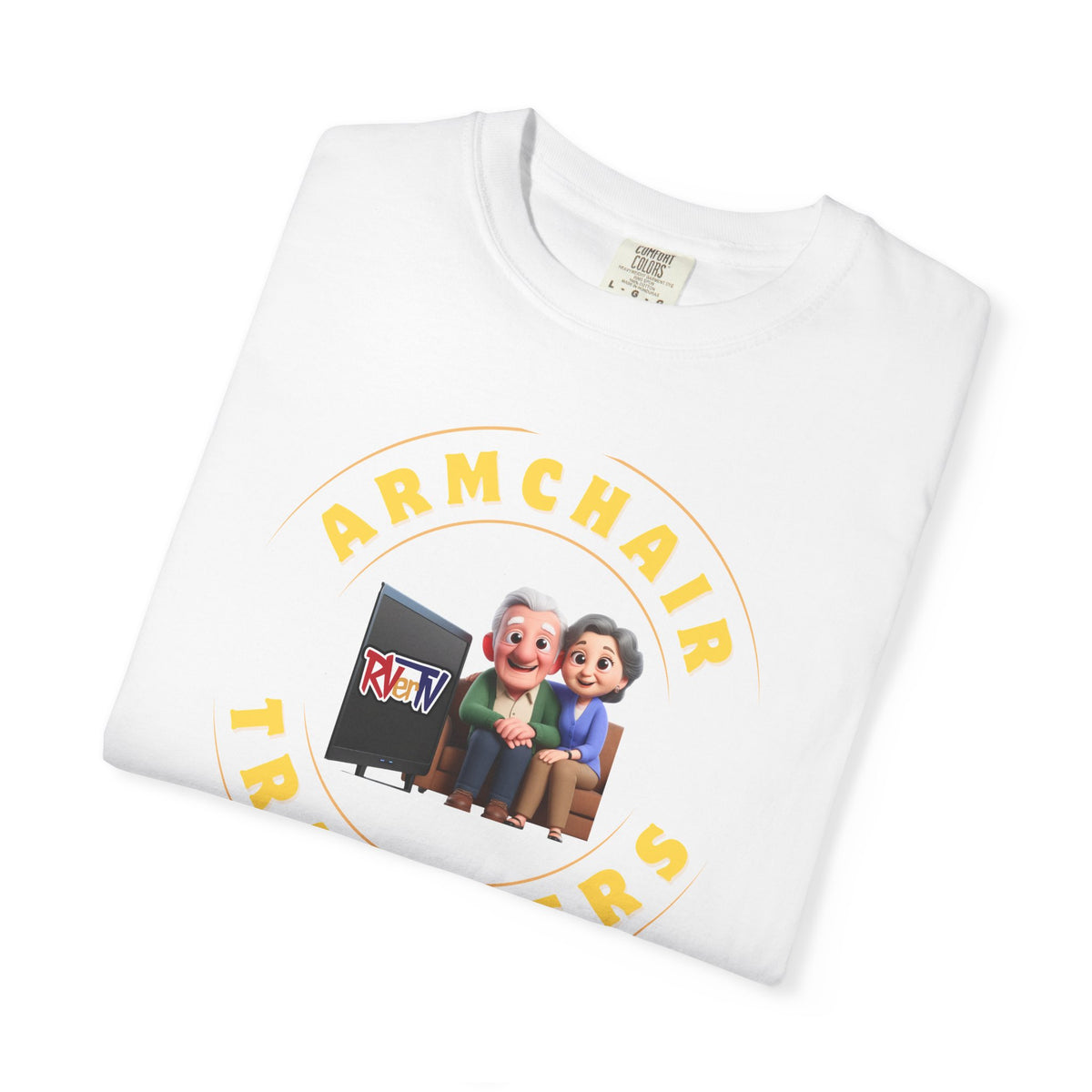 Armchair Travelers Couple - T-shirt (new design)
