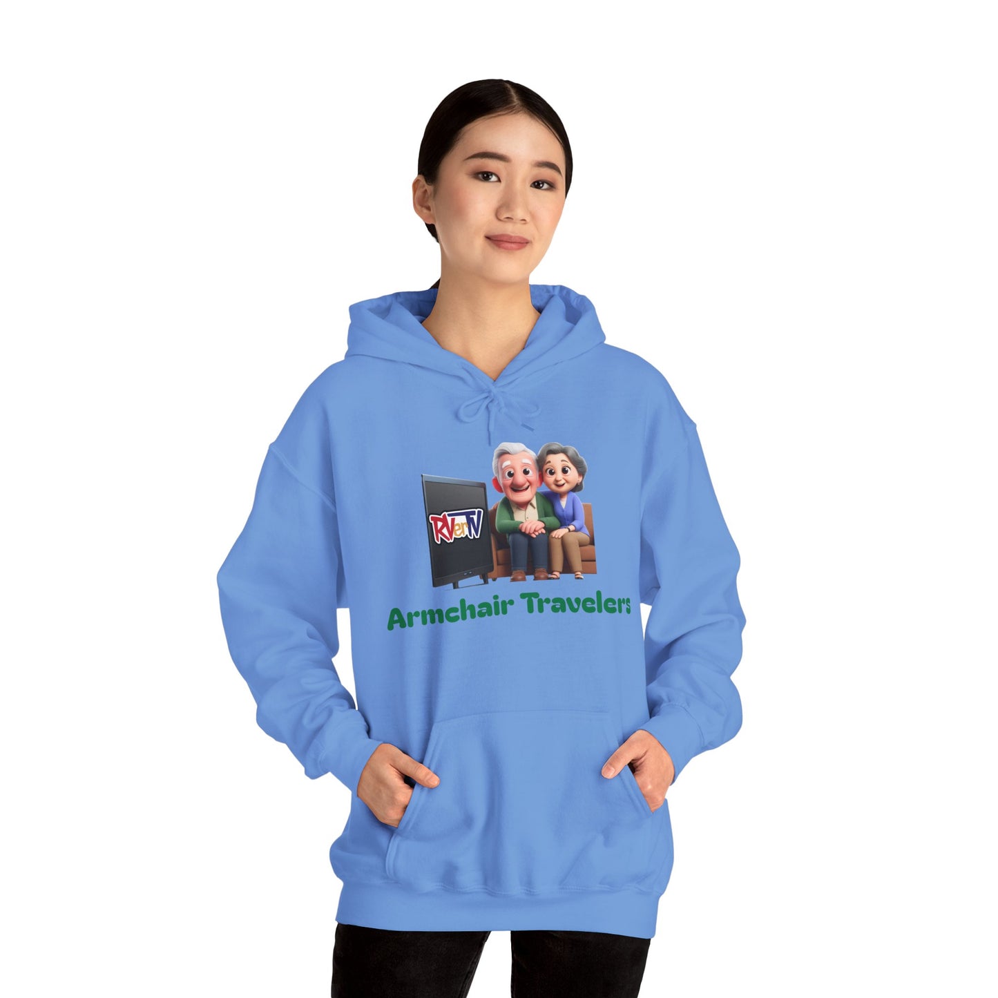 Armchair Travelers Couple - Sweatshirt Hoodie