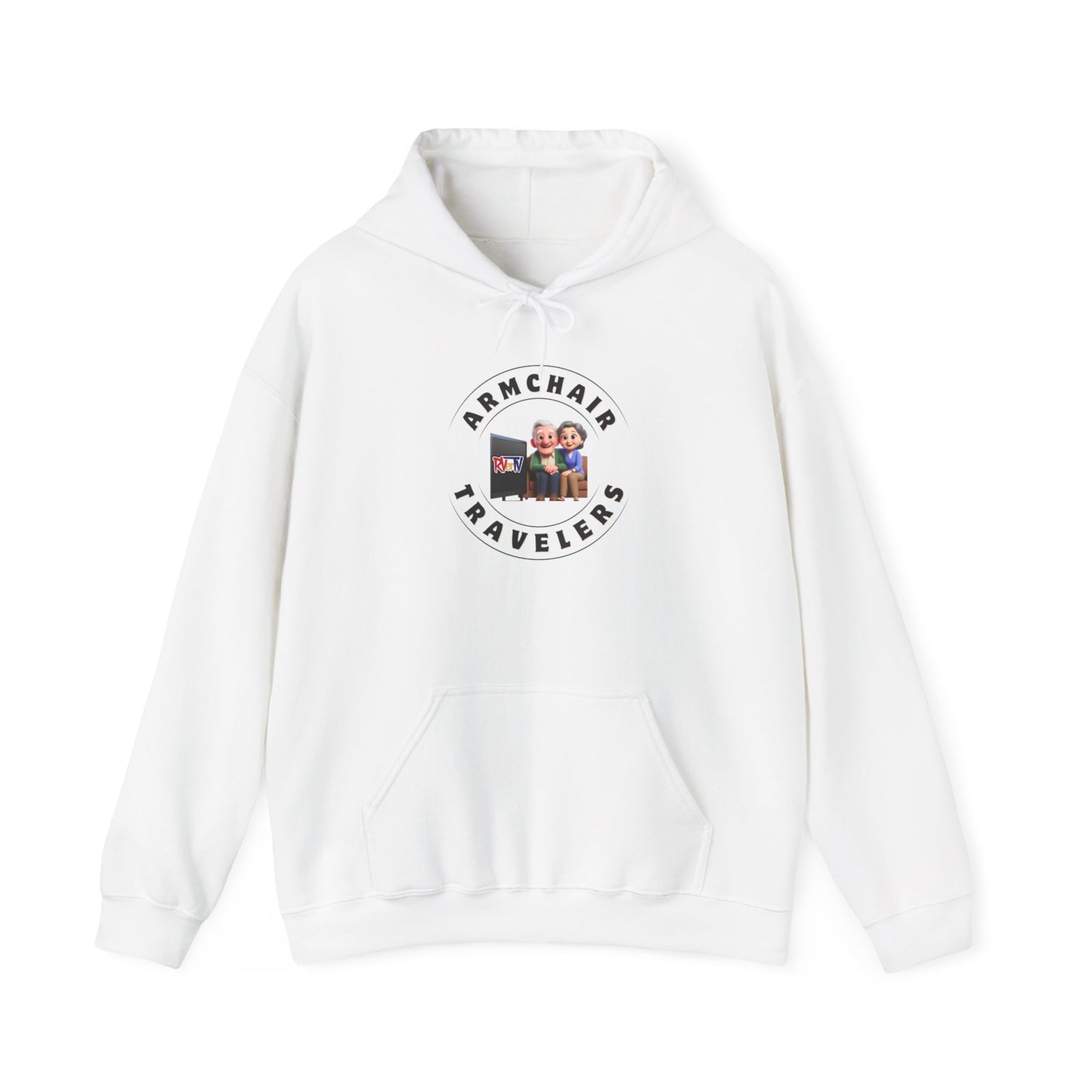 Armchair Travelers Couple - Sweatshirt Hoodie (new design)