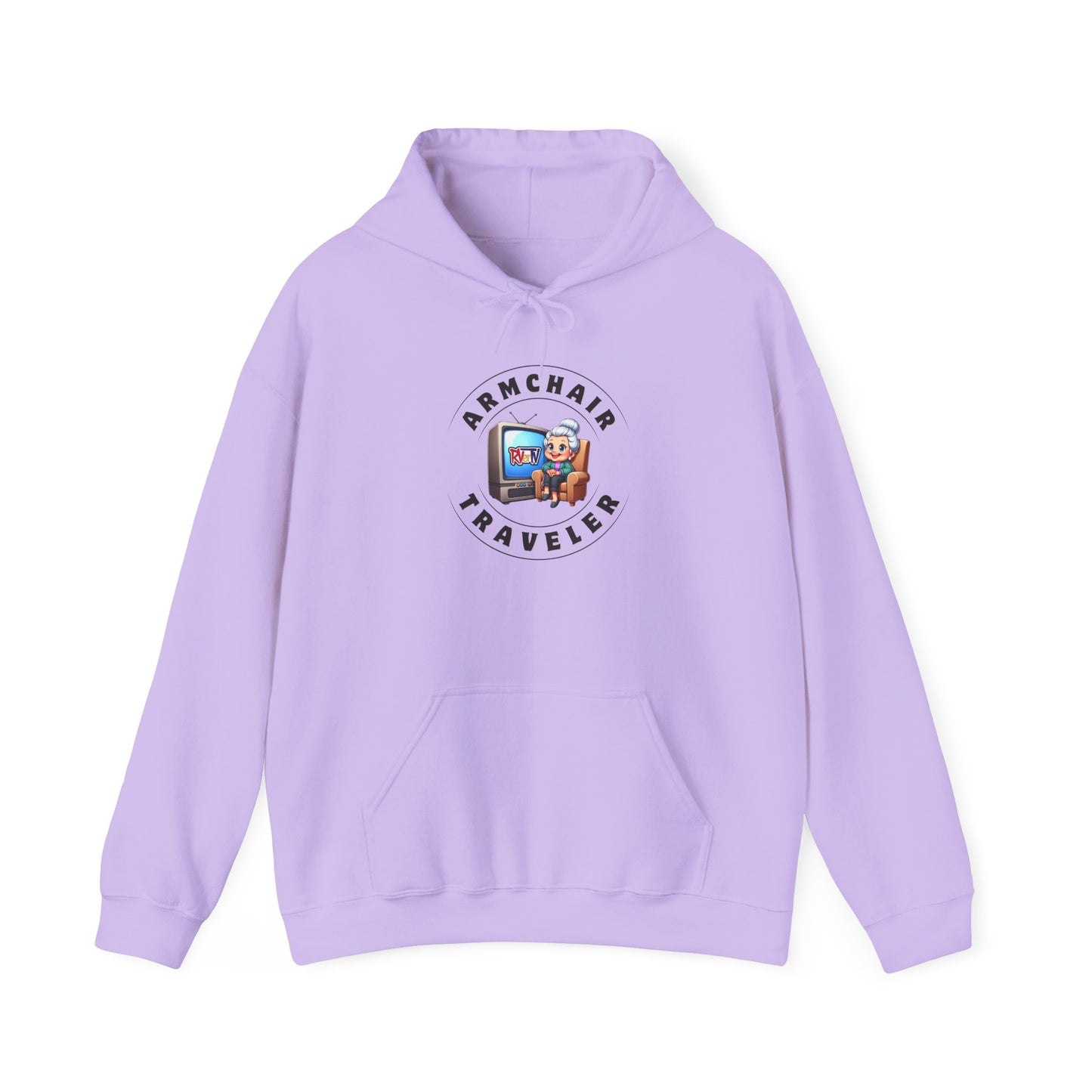 Armchair Traveler Grannie - Hoodie Sweatshirt (new design)