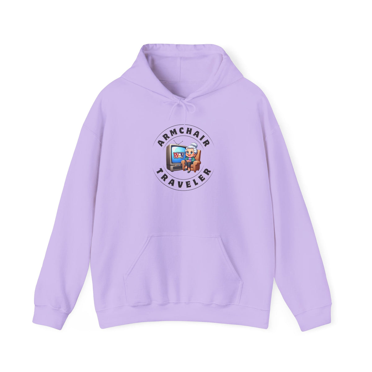 Armchair Traveler Grannie - Hoodie Sweatshirt (new design)