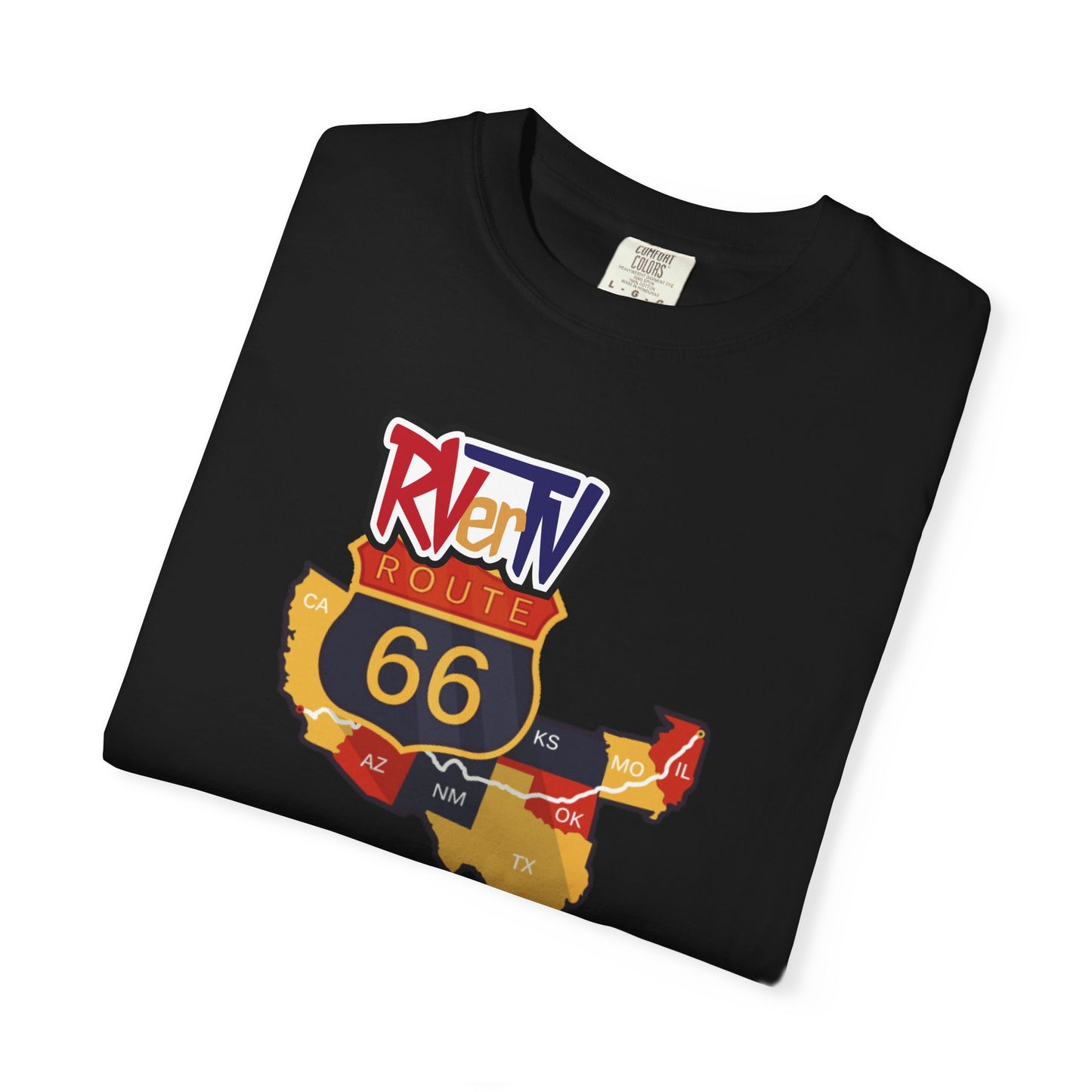Route 66 Map -T-shirt