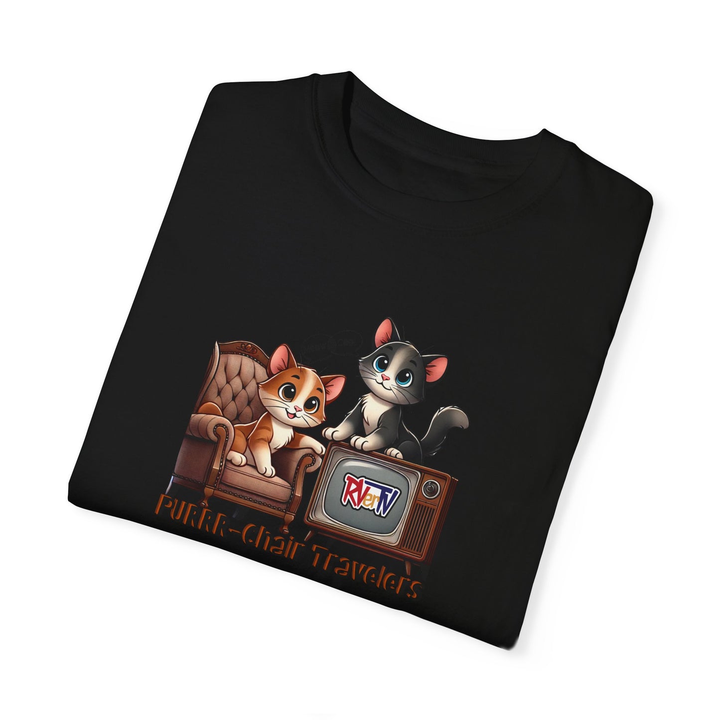 Purrr-Chair Travelers - T-shirt