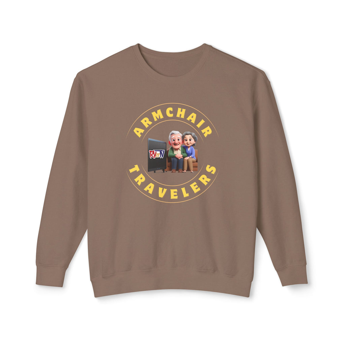 Armchair Travelers Couple - Sweatshirt (new design)