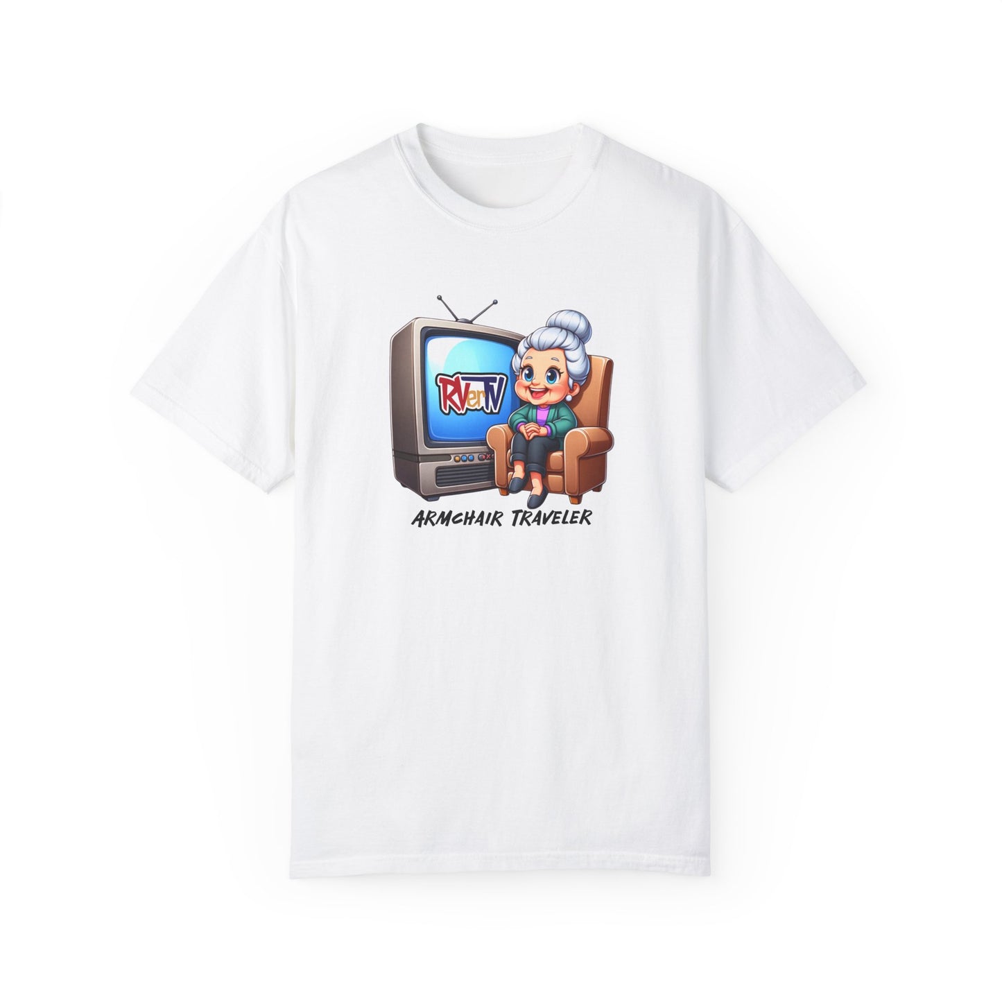 Armchair Traveler Grannie - T-shirt