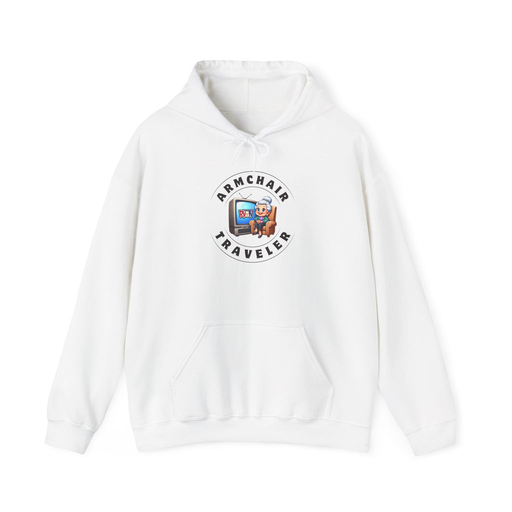 Armchair Traveler Grannie - Hoodie Sweatshirt (new design)