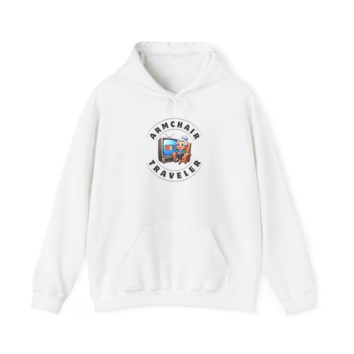 Armchair Traveler Grannie - Hoodie Sweatshirt (new design)