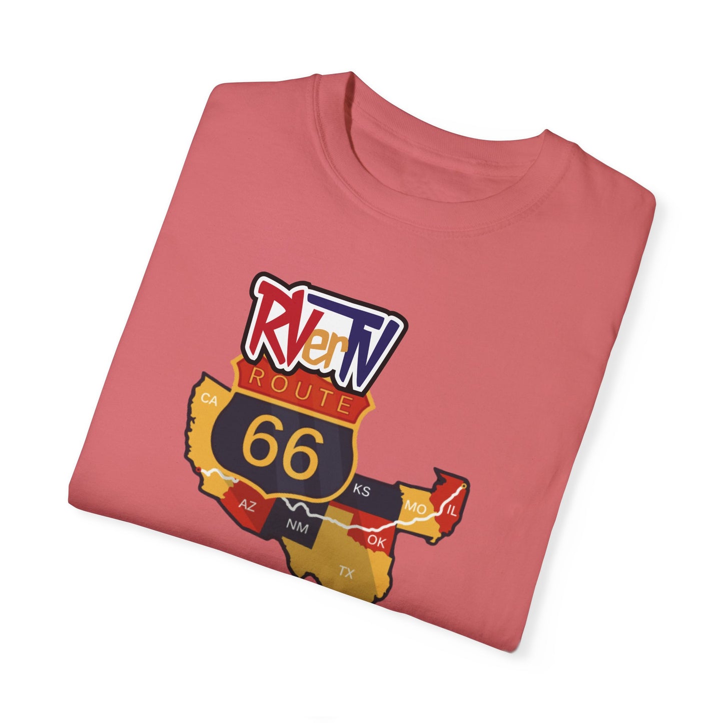 Route 66 Map -T-shirt