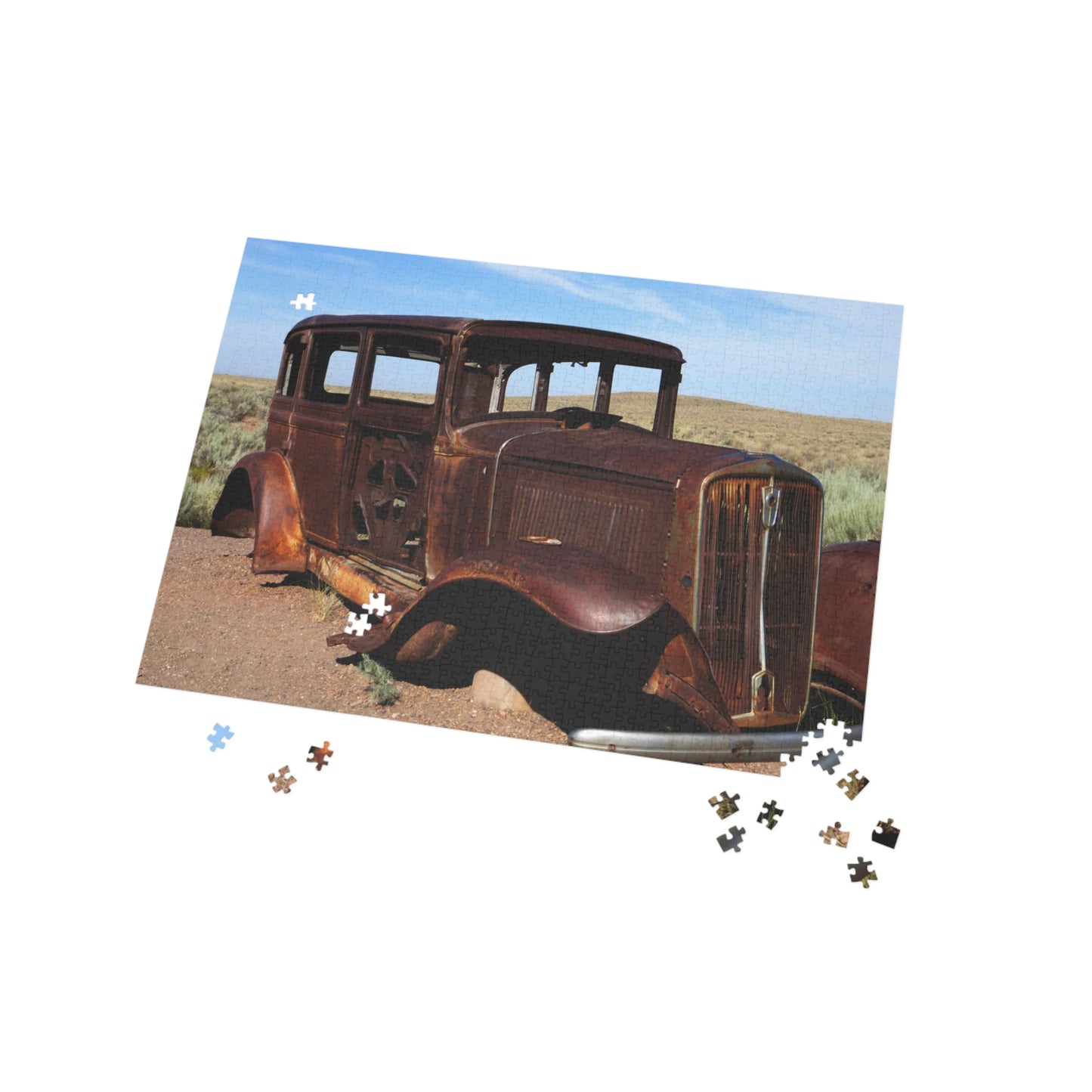 Old Car Puzzle (96, 252, 500, 1000-Piece)