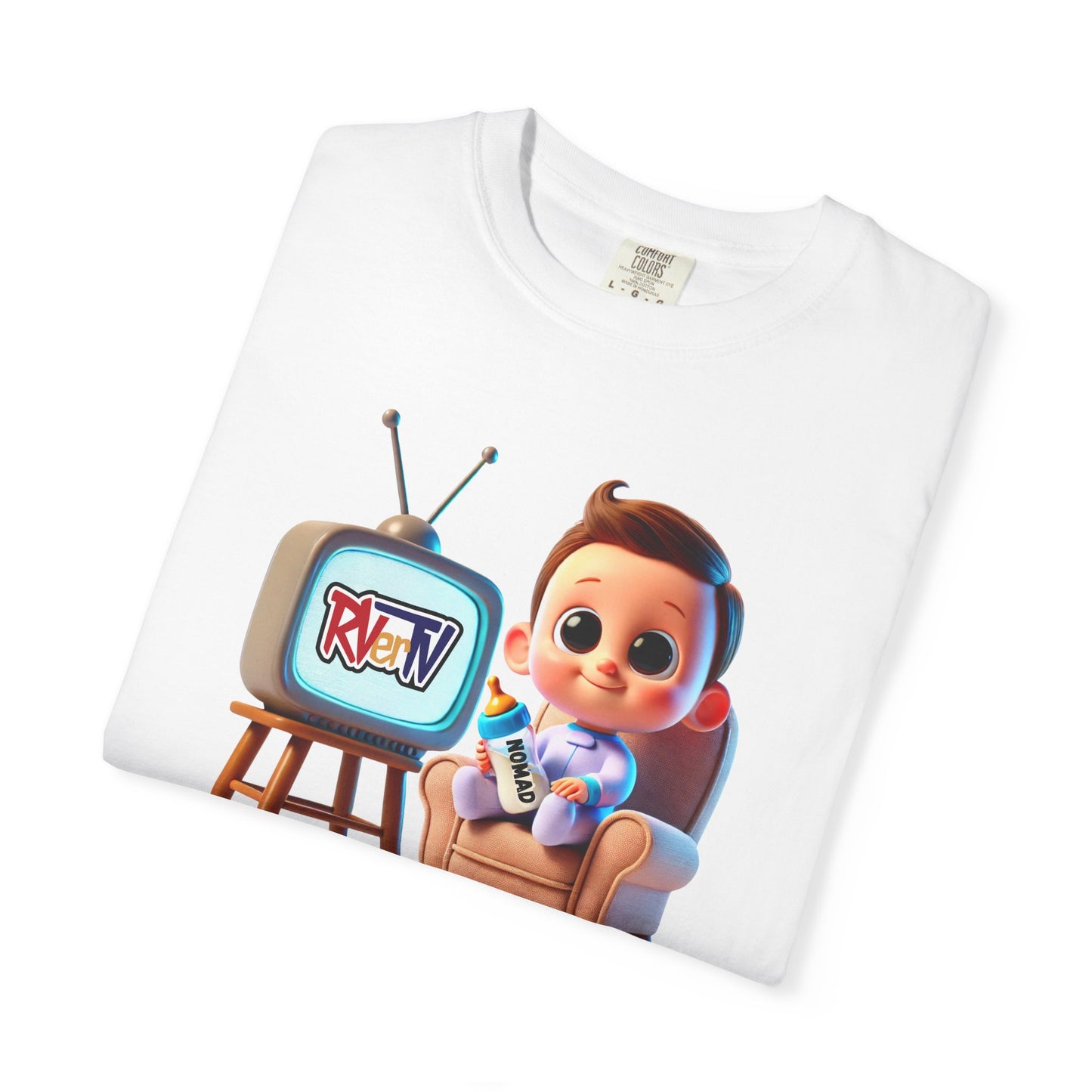 Armchair Traveler Baby - T-shirt (original design)