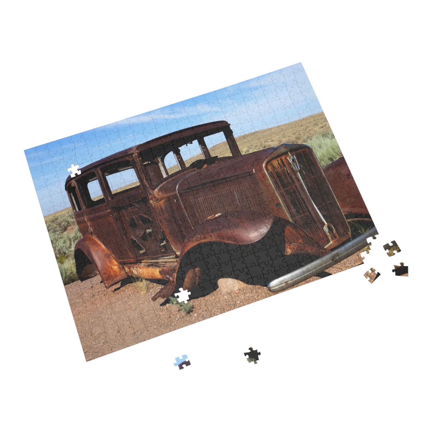 Old Car Puzzle (96, 252, 500, 1000-Piece)