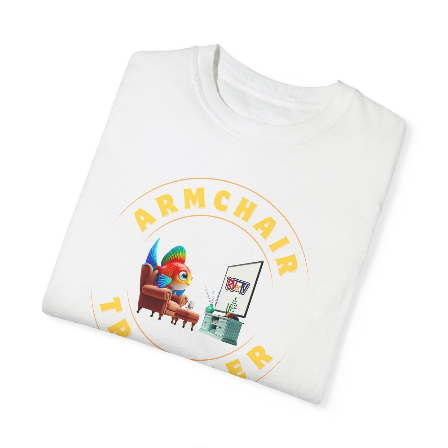 Armchair Traveler Fish - T-shirt