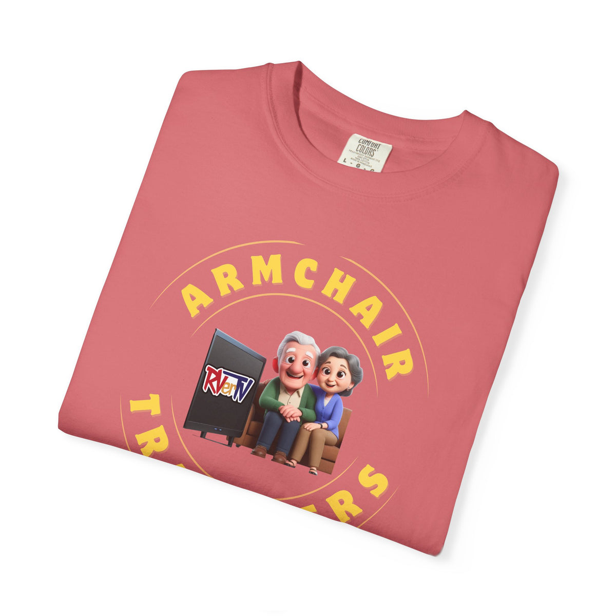 Armchair Travelers Couple - T-shirt (new design)