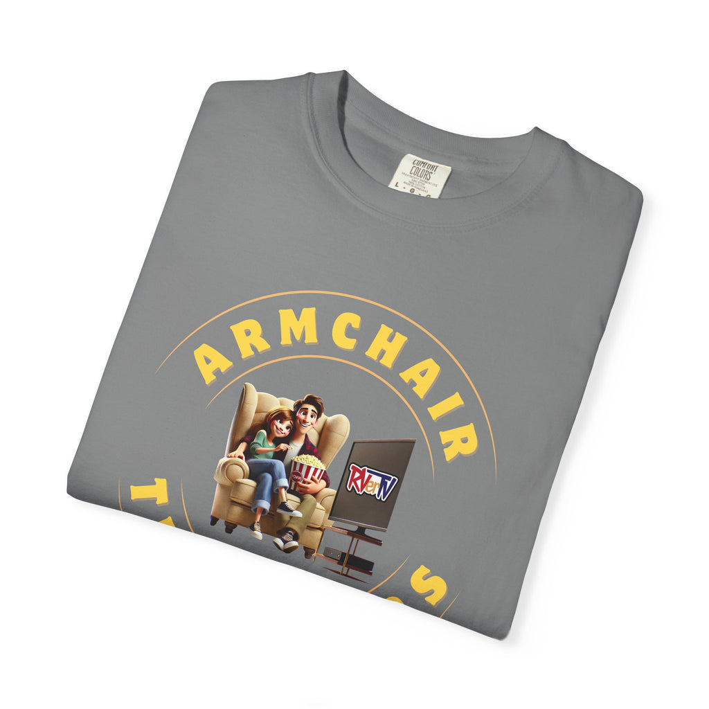 Armchair Traveler Partners -T-shirt (new design)